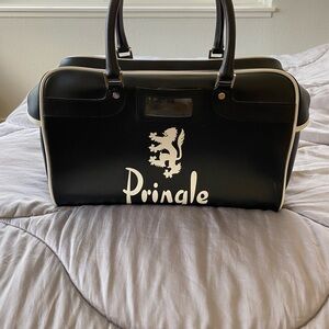 Pringle Black and White Logo Duffel Bag